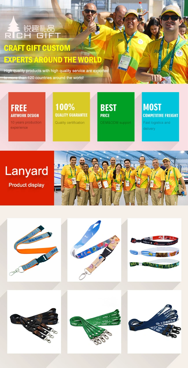 Wholesale Custom Made Promotional Sublimation Printing Logo Polyester Belt with Metal Lock