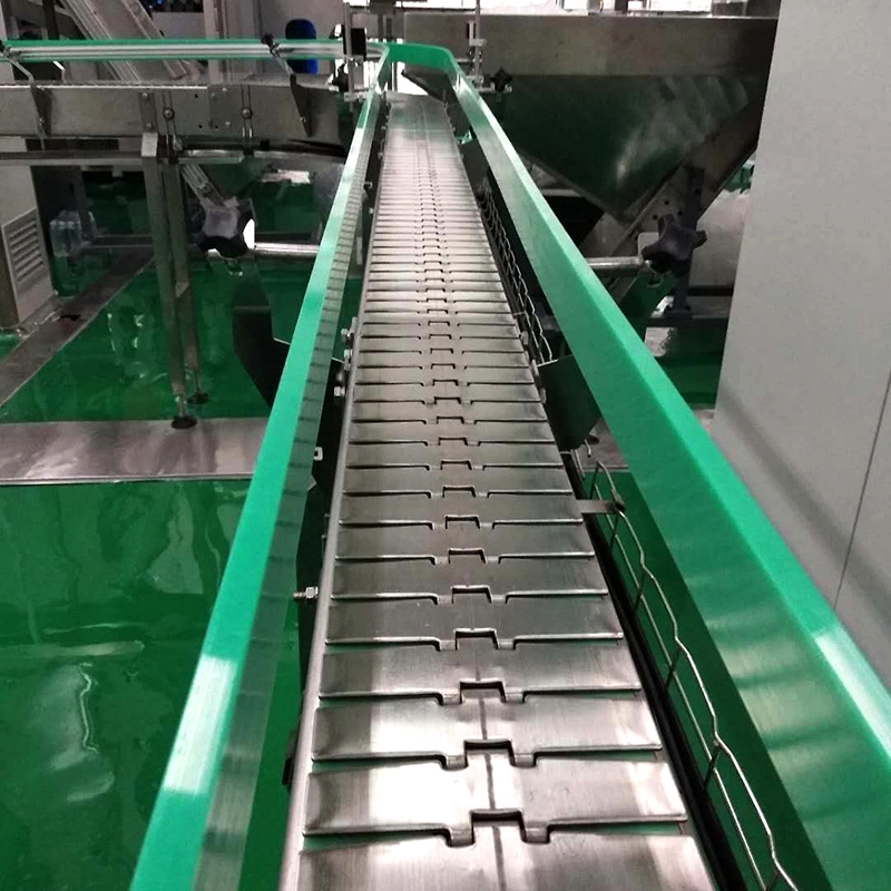 Width 54.5-190.5 Pitch 38.1 Stainless Steel Conveyor Belt for Food and Beer Transport